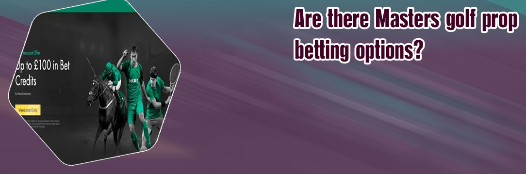 Masters golf betting offers